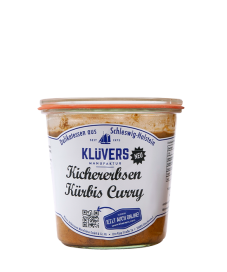 KLÜVER’S Kichererbsen Kürbis Curry