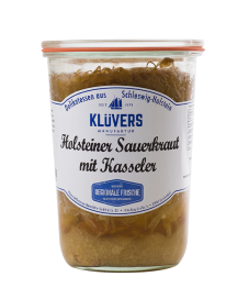 KLÜVER’S Holsteiner Sauerkraut mit Kasseler